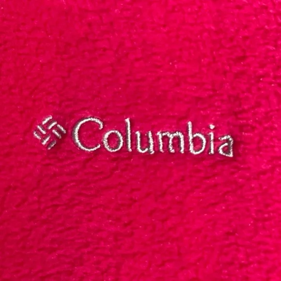 Columbia Sportswear' Benton Springs Fleece Jacket Pink Size XLarge (18/20) - Picture 5 of 9